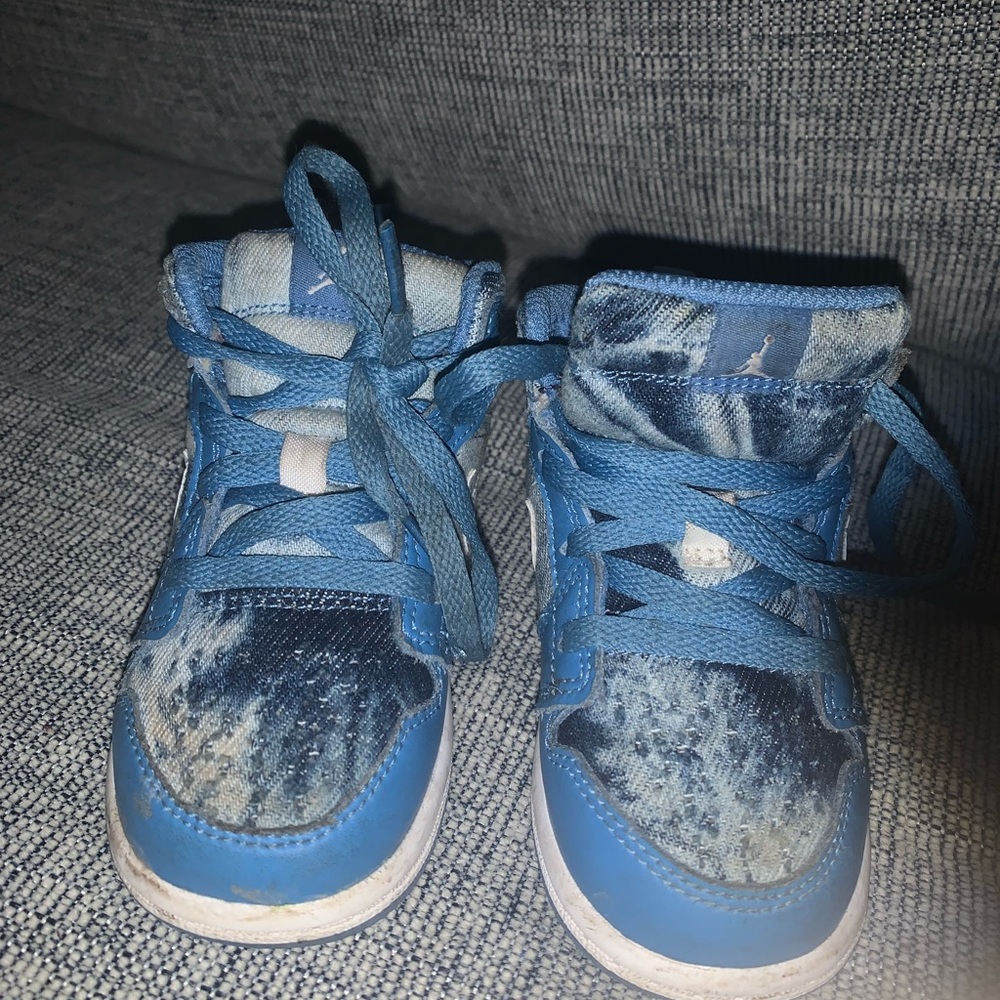 Jordan 1 Mid "Dutch Blue" sneakers toddler 7c